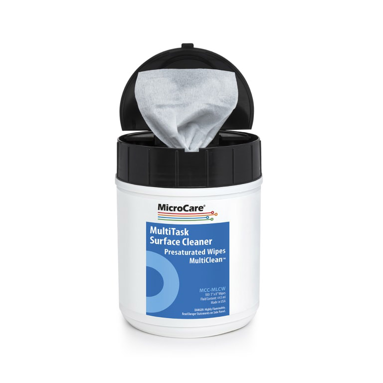 MicroCare MCC-MLCW表面清洁预浸擦拭纸Mul